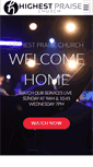 Mobile Screenshot of highestpraisechurch.com